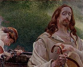 Le Christ et la samaritaine à Jacek Malczewski
