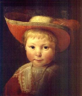 Portrait of a young boy