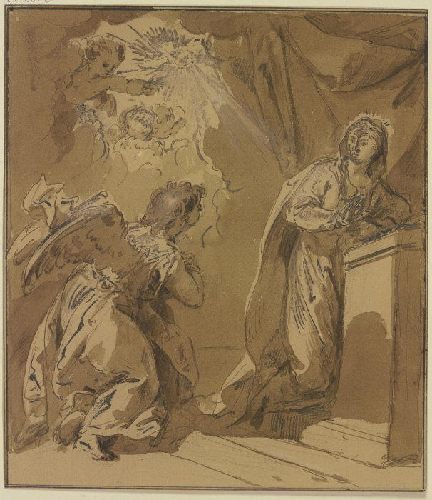 The Annunciation à Jacob de Wit