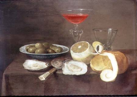 Still Life with Oysters à Jacob Foppens van Es