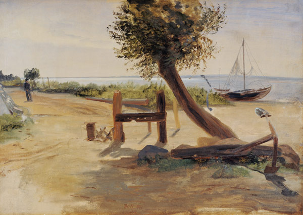 The Banks of the Elbe à Jacob Gensler