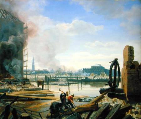 Hamburg After the Fire à Jacob Gensler