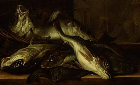 A Still Life of fish à Jacob Gillig