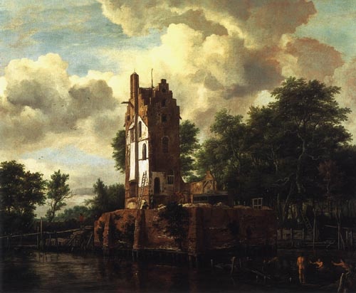 La ruine du Huis à Amstel près de Amsterdam à Jacob Isaacksz van Ruisdael