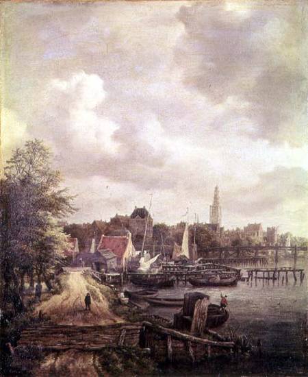 View of Amsterdam à Jacob Isaacksz van Ruisdael