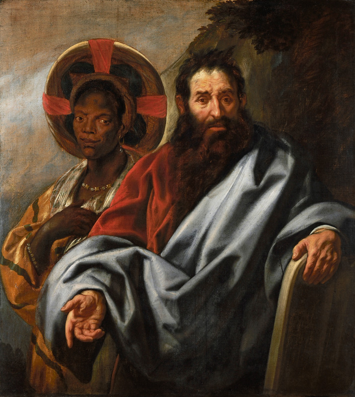 Moses and his Ethiopian wife Zipporah à Jacob Jordaens