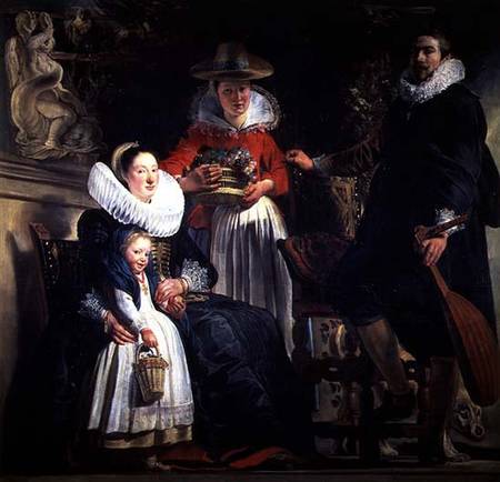 The Artist's Family à Jacob Jordaens