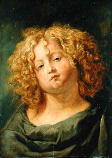 The Curly-Haired Girl à Jacob Jordaens