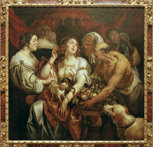 Death of Cleopatra / Jordaens / 1653 à Jacob Jordaens