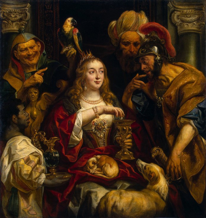 Cleopatra's feast à Jacob Jordaens