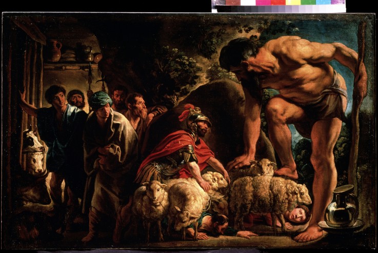 Odysseus in the cave of Polyphemus à Jacob Jordaens