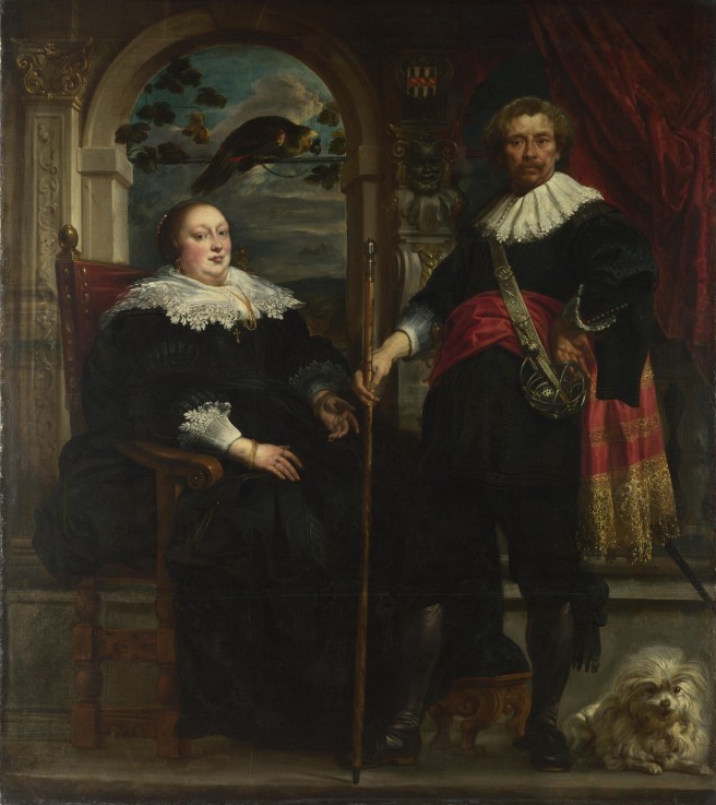 Portrait of Govaert van Surpele and his Wife à Jacob Jordaens