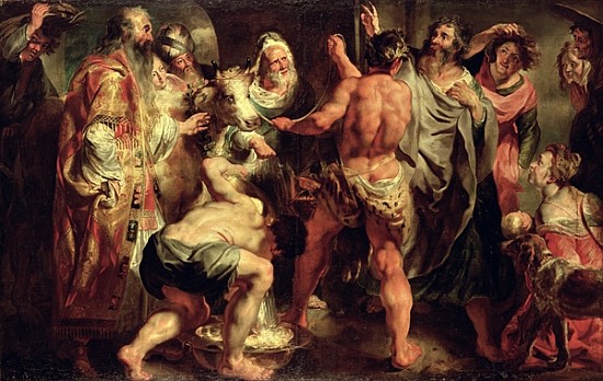 The Apostles, St. Paul and St. Barnabas at Lystra à Jacob Jordaens