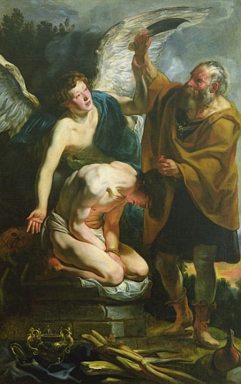 The Sacrifice of Isaac à Jacob Jordaens