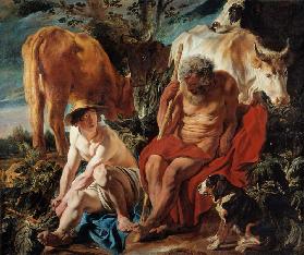 Jacob Jordaens / Mercury and Argus