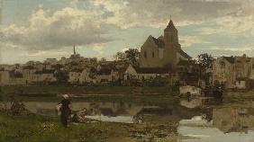 View at Montigny-sur-Loing