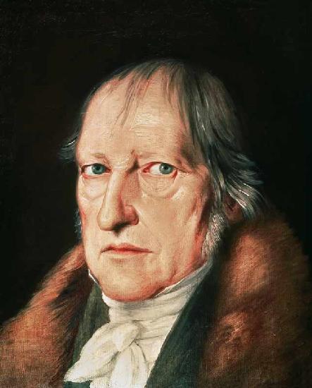 Portrait of Georg Wilhelm Friedrich Hegel (1770-1831)