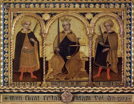 Justice between St. Felix and St. Fortunato