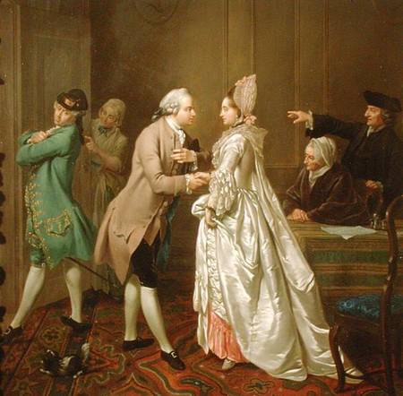 The Betrothal à Jacobus Buys