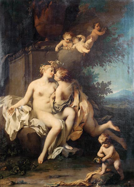 Cupid and Psyche à Jacopo Amigoni