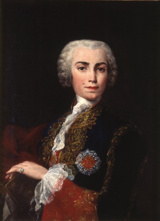 Portrait of the singer Farinelli (Carlo Broschi) (1705-1782) à Jacopo Amigoni