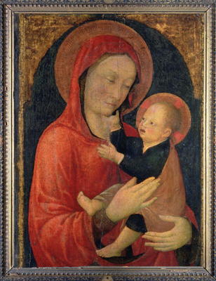 Madonna and Child (tempera on panel) à Jacopo Bellini