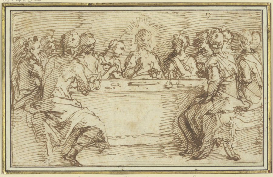 The Last Supper à Jacopo Palma le Jeune (Palma il Giovane)