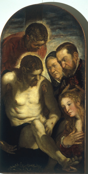 J.Tintoretto / Entombment of Christ /C16 à Jacopo Robusti Tintoretto