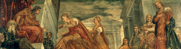 J.Tintoretto, Queen of Sheba à Jacopo Robusti Tintoretto