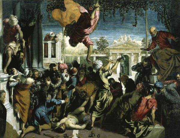 Miracle of St.Mark / Tintoretto / 1548 à Jacopo Robusti Tintoretto