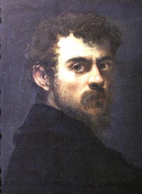 Self Portrait à Jacopo Robusti Tintoretto