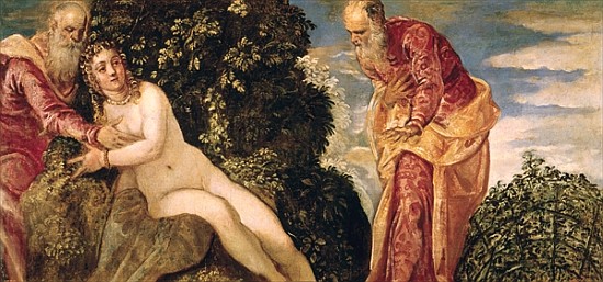 Susanna and the Elders à Jacopo Robusti Tintoretto