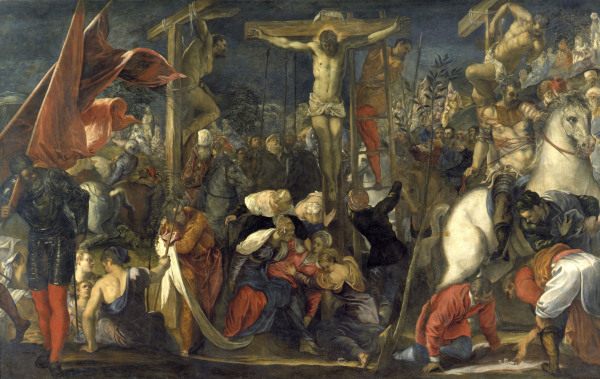 The Crucifixion / Tintoretto / 1554 à Jacopo Robusti Tintoretto
