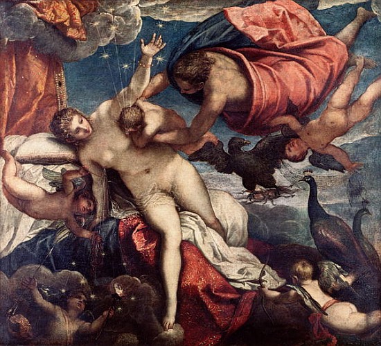 The Origin of the Milky Way, c.1575-80 à Jacopo Robusti Tintoretto