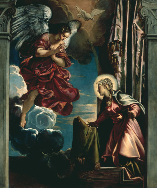 Tintoretto / Annunciation à Jacopo Robusti Tintoretto