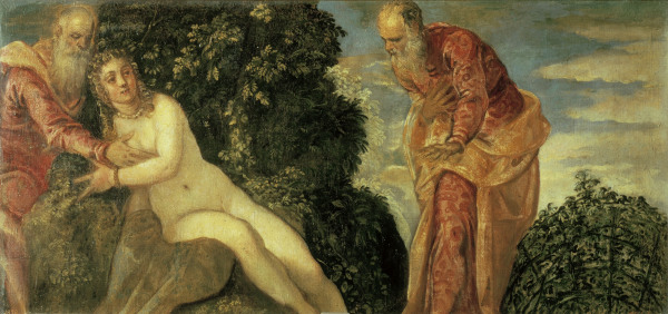 Tintoretto / Susannah and the Elders à Jacopo Robusti Tintoretto