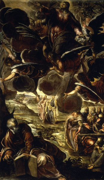 Tintoretto, Ascension of Christ à Jacopo Robusti Tintoretto