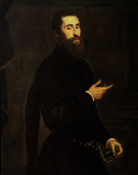 Tintoretto, Bildnis eines Edelmannes à Jacopo Robusti Tintoretto