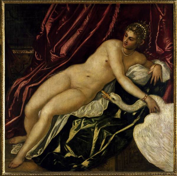 Tintoretto, Leda and the Swan à Jacopo Robusti Tintoretto