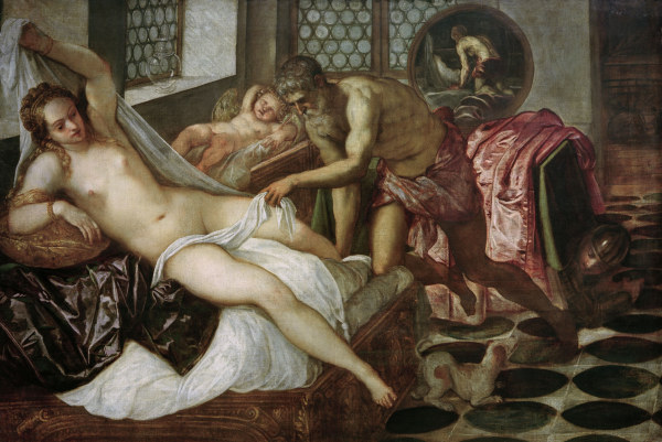 Tintoretto, Mars und Venus à Jacopo Robusti Tintoretto