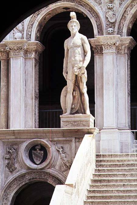 Mars, colossal statue à Jacopo Sansovino