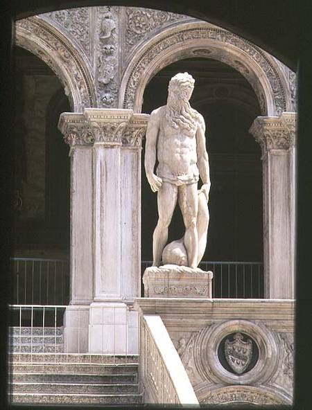 Neptune: colossal statue à Jacopo Sansovino
