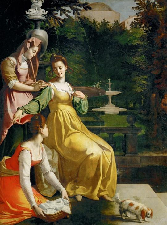 Susanna in the bath à Jacopo Chimenti Empoli