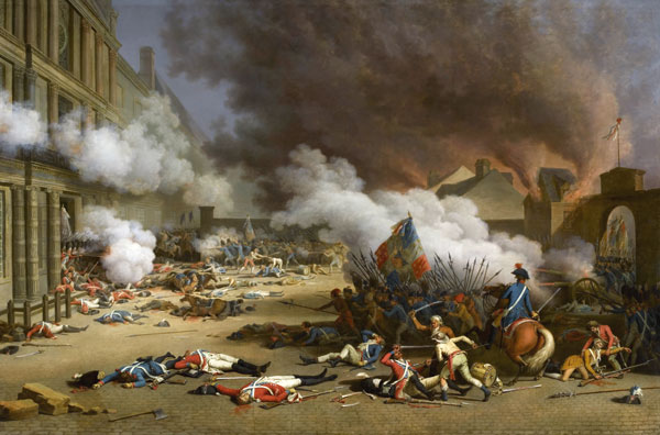 The insurrection of the 10 August 1792 à Jacques Bertaux