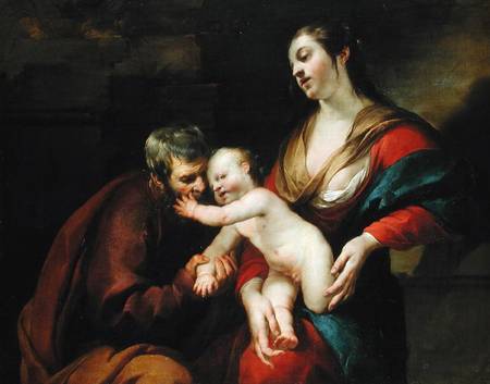 The Holy Family à Jacques Blanchard