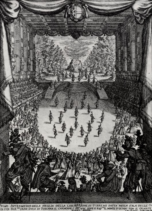 Illustration for Theatre play "The interim Games" by Andrea Salvadoris (first episode) à Jacques Callot