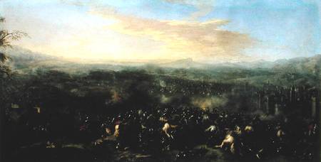 The Battle of Nordlingen in 1634 à Jacques Courtois