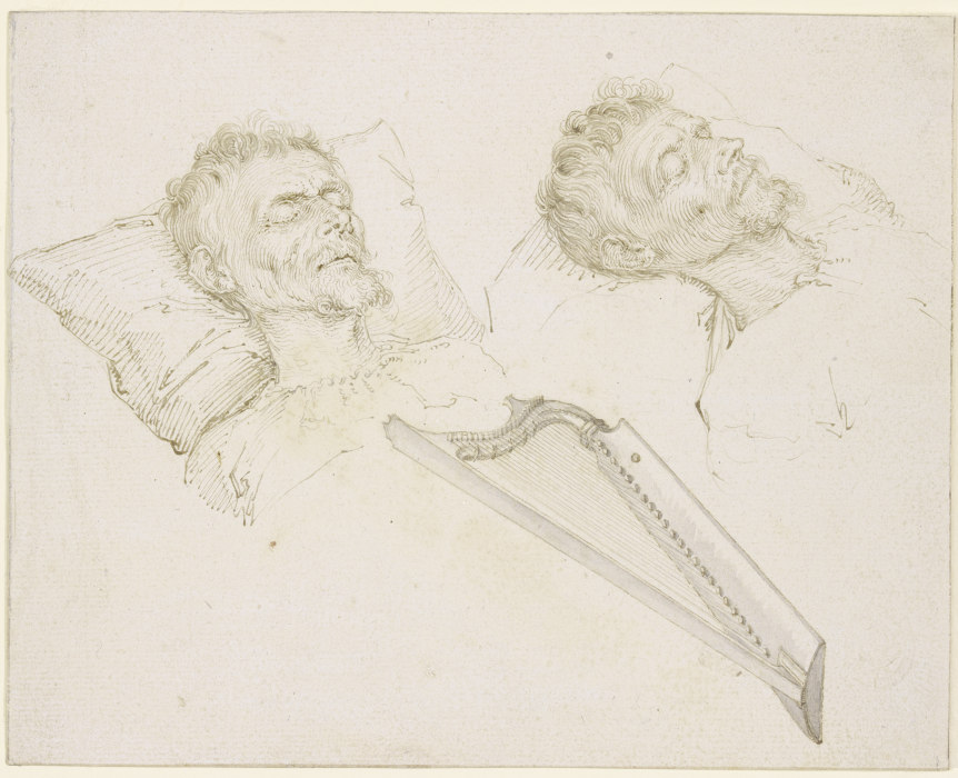Karel van Mander on his Deathbed à Jacques de Gheyn II