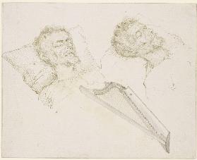Karel van Mander on his Deathbed