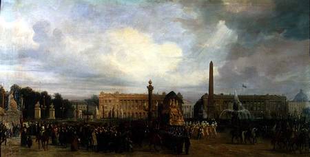 The Ceremony for the Return of Napoleon's Ashes in 1840: The Cortege Entering the Place de la Concor à Jacques Guiaud